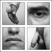 Portraits Fragmentés - Fabien Bosdedore Photographie